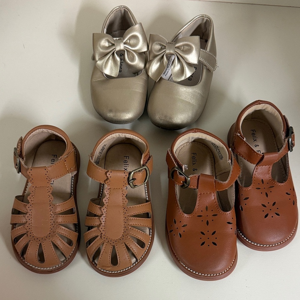 Brown Kids Dress Shoes & Brown sandals